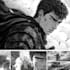 draw custom dark berserk style art in high quality
