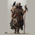 fantasy character and dnd character illustration
