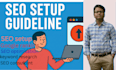 do SEO setup to increase your website traffic