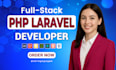 develop PHP laravel web apps with ai and API integration