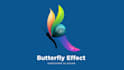 do a awesome butterfly logo with free source file