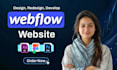 develop or design webflow website, webflow developer, figma to webflow