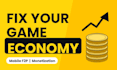 design your mobile game economy, monetization, and balancing