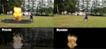 replace greenscreen,action vfx,particle simulation,gunshot effect,roto,smoke vfx