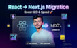 migrate react app to nextjs for SEO
