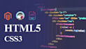 create a responsive and modern frontend website using HTML and CSS
