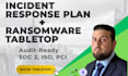 build your incident response plan and run a ransomware tabletop drill