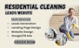 commercial cleaning leads, home cleaning, residential, window cleaning leads