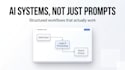 design advanced ai prompt systems, workflow automation for your business