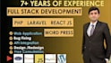be full stack web developer PHP, laravel, wordpress, reactjs, nodejs