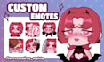 create custom chibi emotes and sub badges