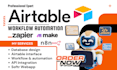 setup airtable database, airtable expert for airtable automation, softr webapp