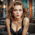 do retro bombshell pin up art