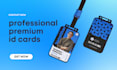 create professional id cards for startups , id badges
