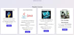 develop a full stack website using HTML CSS js react and mysql