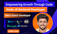 be node js developer or a backend developer using node js