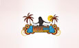 design best quality mega beach party logo