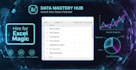 be your excel expert for data entry, cleaning, and formulas
