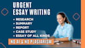 do urgent essay writing as an essay writing expert