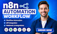 build n8n automation, n8n workflow, ai lead automation, zapier n8n ai agent
