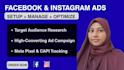 setup facebook ads campaign with pixel and conversion API