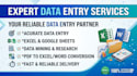 do professional data entry work