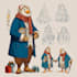 make an christmas character