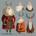 create custom christmas cartoon caricature character