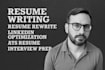 rewrite your resume and optimize your linkedin profile