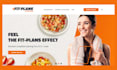 design meal prep shopify store food delivery sea food food subscription website