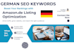 write and optimize amazon germany listing with seo keywords
