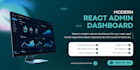 develop modern react admin dashboard