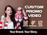 create an animated promo video