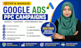 setup, audit and optimize your google ads ppc, pmax and shopping campaign