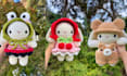 design custom crochet plush, handmade stuffed animal plushie from concept