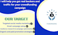 set up a high converting kickstarter or indiegogo campaign page description