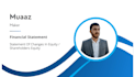 provide change in equity or shareholders equity statements