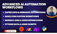 build zapier zaps, webhooks, monday com, make automations
