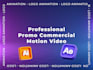 create professional commercial motion videos