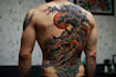 design a tattoo design in japanese style