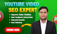 be your professional youtube SEO expert