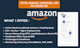 setup, manage, configure, and fix issues on amazon web services