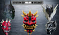 sculpt custom 3d mask cosplay helmet armor horror mask stl files for 3d printing