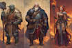draw illustrate dungeons and dragons characters