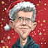 unique christmas cartoon caricature