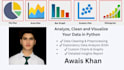 analyze,clean and visualize your data in python