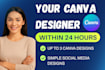 design anything in canva within 24 hours