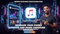 increase your itunes streams and music exposure organic