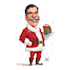 unique christmas cartoon caricature
