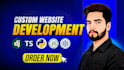 build website, website development, full stack developer, front end developer